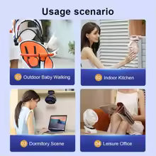 Digital Display Clip Fan